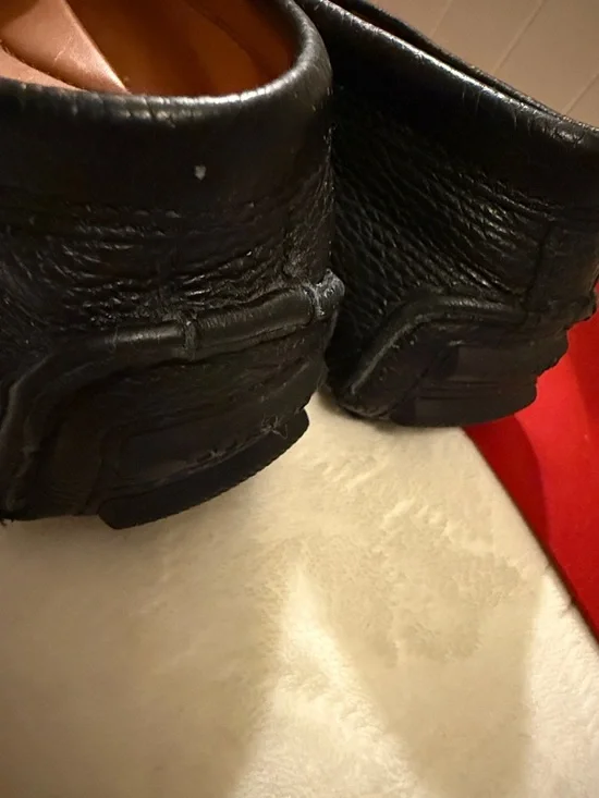 COACH Crosby Driver Pebble Leather Loafers 8B - Picture 6 of 12